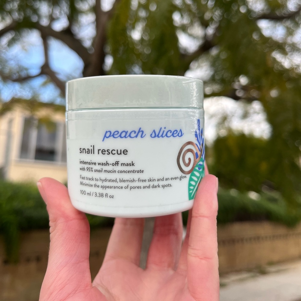 Peach Slices Intensive Snail Jelly Mask (Brand New)